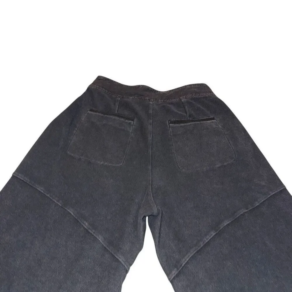 Free People Movement TIMKO Loose Oversized Pants  Washed Black Large